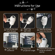 24 Full-Set Projection Slides Galaxy Projector
