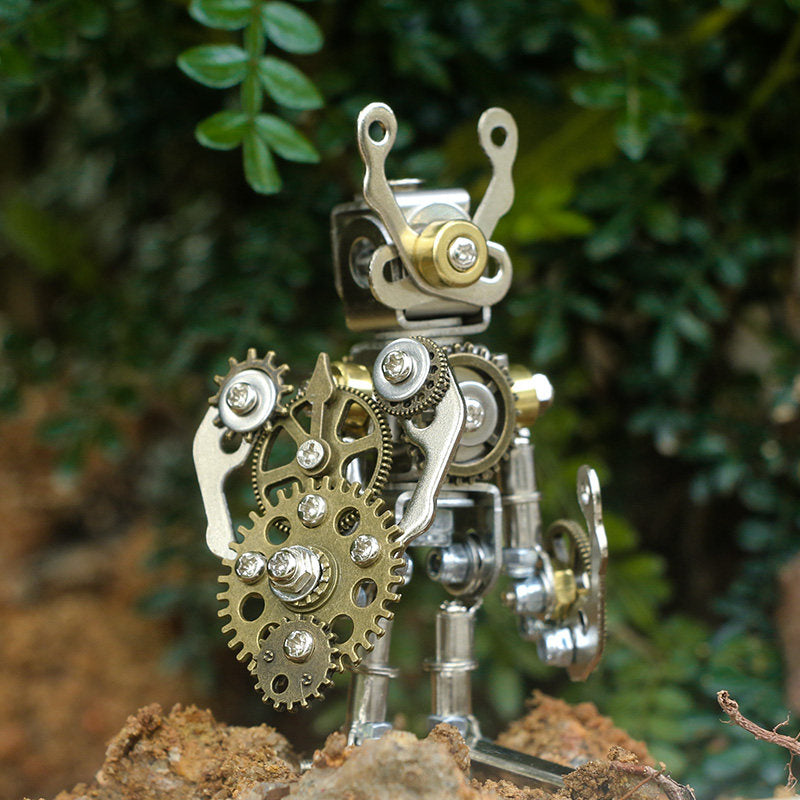 MechSaint DIY Mechanical Mech Blind Box - Handmade Steampunk Robot Assembly Kit
