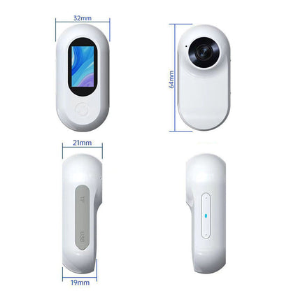 World Through Their Eyes - Mini Pet POV Camera, Ultra-Lightweight Thumb Cam for Dogs & Cats
