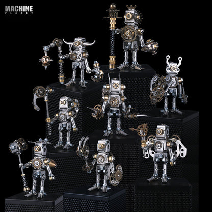 MechSaint DIY Mechanical Mech Blind Box - Handmade Steampunk Robot Assembly Kit