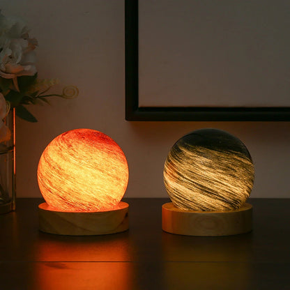 TODAY'S SPECIAL OFFER-40% OFF🔥3D Crystal Planets Atmosphere Night Lamp