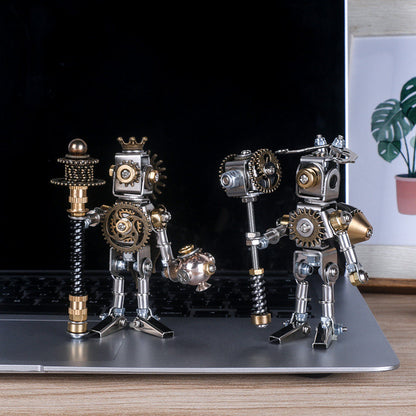 MechSaint DIY Mechanical Mech Blind Box - Handmade Steampunk Robot Assembly Kit