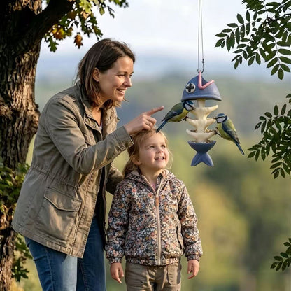 Fish Bone Hanging Bird Feeder – Unique Garden Decor That Attracts Hummingbirds & Wild Birds