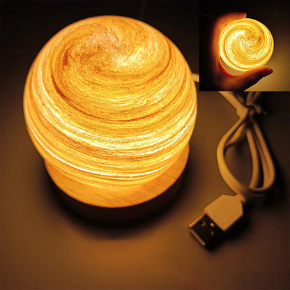 TODAY'S SPECIAL OFFER-40% OFF🔥3D Crystal Planets Atmosphere Night Lamp