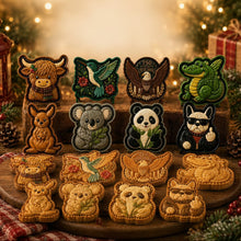 8-Design Animal Mini Pie Mold Collection