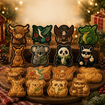 8-Design Animal Mini Pie Mold Collection