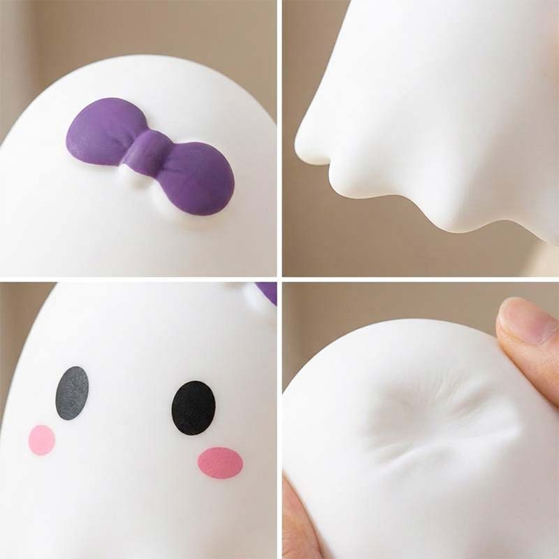 White Ghost Squishy Toy