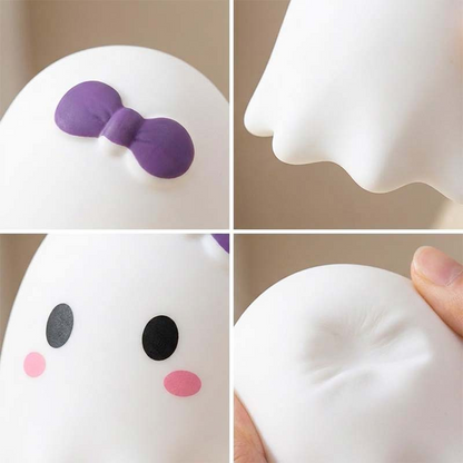 White Ghost Squishy Toy