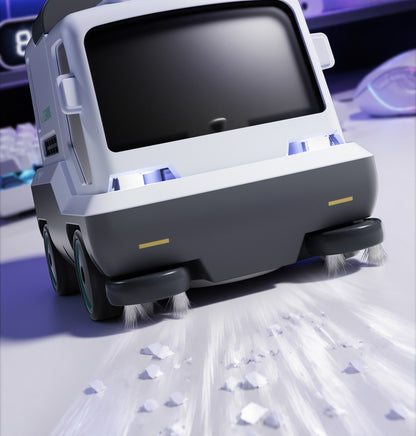 Remote Control Mini Vacuum Car – Desktop Cleaning Robot Toy for Dust & Crumbs