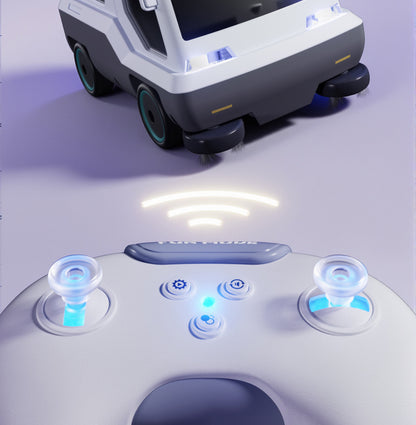 Remote Control Mini Vacuum Car – Desktop Cleaning Robot Toy for Dust & Crumbs