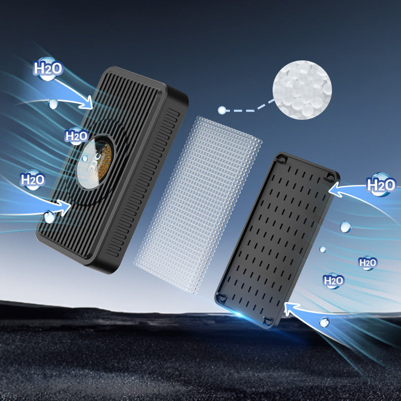 Reusable Electronic Moisture Absorber – Rechargeable Mini Dehumidifier Card for Cameras, Cabinets, Drawers & Storage