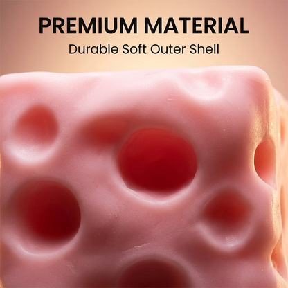 Cheese Cube Squishy Toy