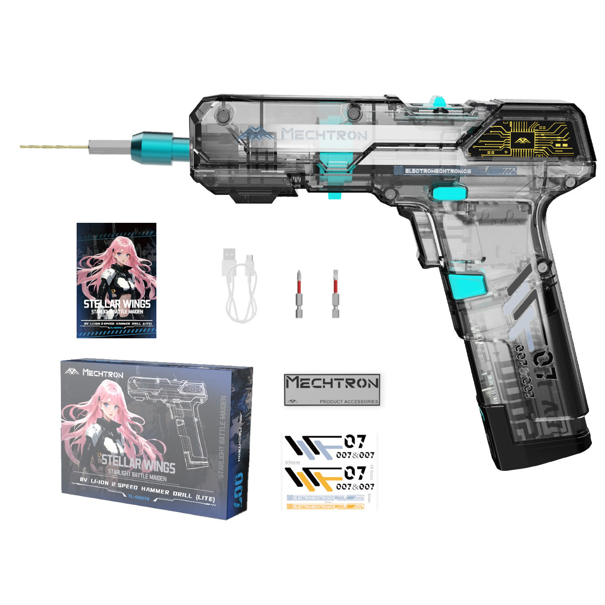 8V LI-ION 2 SPEED HAMMER DRILL (LITE)