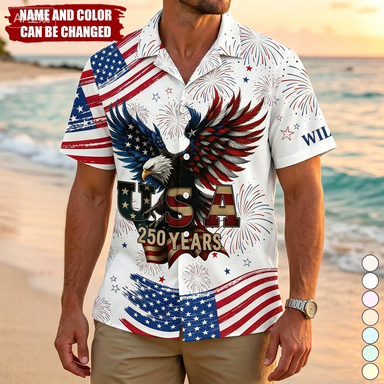 250th Anniversary Eagle - Hawaiian Shirt