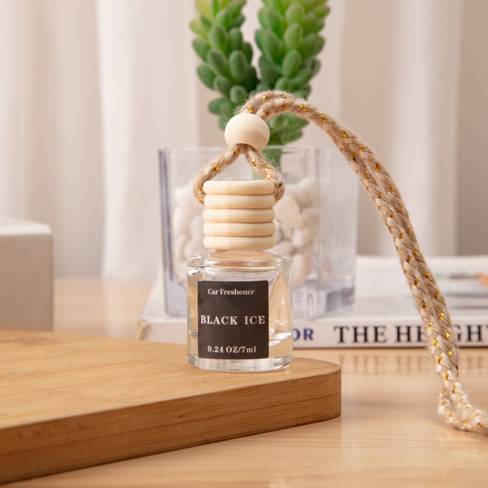 Scented Car Air Freshener - Long Lasting Car Diffuser - Last 60+ Days Teakwood