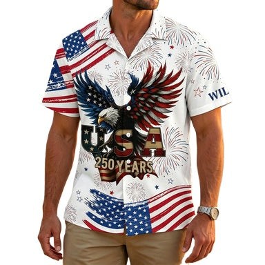 250th Anniversary Eagle - Hawaiian Shirt
