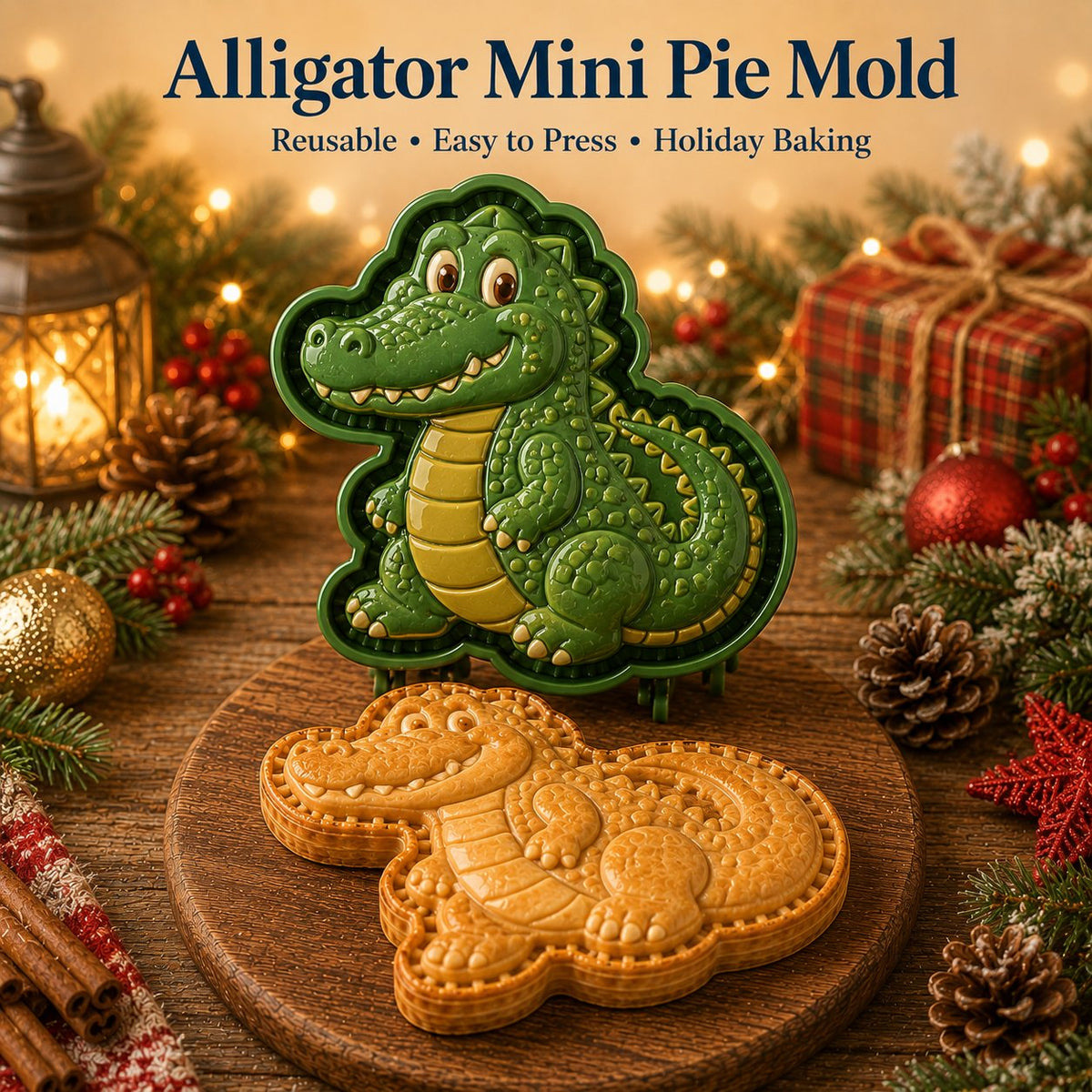 8-Design Animal Mini Pie Mold Collection
