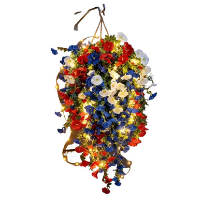🇺🇸 Celebrate America’s 250th Anniversary with Patriotic Hanging Flower Baskets
