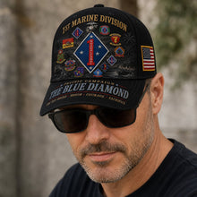 U.S. Marine Corps 1st Marine Division Heritage Tribute Cap