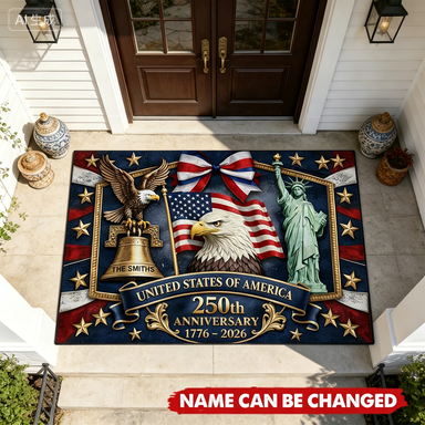 USA 250th Anniversary - Patriot Doormat