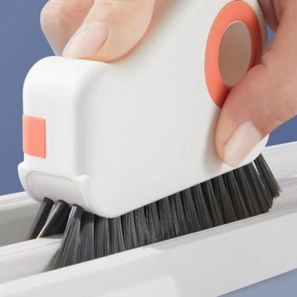 Multifunctional Window Track & Groove Cleaning Brush - Handy 2-in-1 Deep Crevice Cleaner Tool for Home, Kitchen & Bathroom Dead Corners