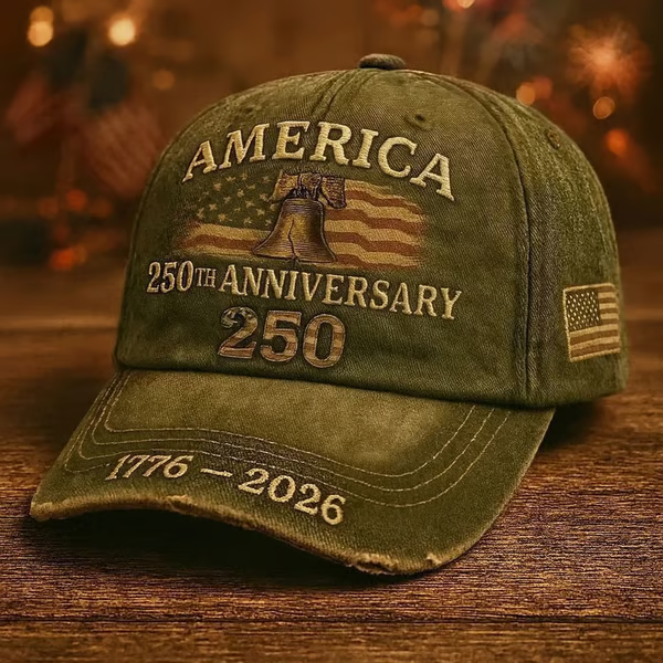 🔥United States 250th Anniversary Red Cap