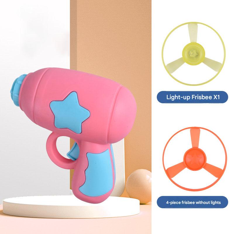 Ultimate Cat Flying Disc Launcher Set - Buy 1 Get 1 FREE (12-Piece Mega Bundle) | Includes LED Glow-in-the-Dark Discs | Interactive Fetch & Chase Toy for Cats