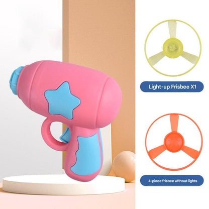 Ultimate Cat Flying Disc Launcher Set - Buy 1 Get 1 FREE (12-Piece Mega Bundle) | Includes LED Glow-in-the-Dark Discs | Interactive Fetch & Chase Toy for Cats
