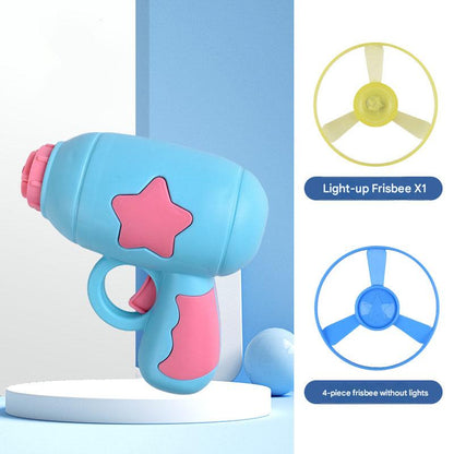 Ultimate Cat Flying Disc Launcher Set - Buy 1 Get 1 FREE (12-Piece Mega Bundle) | Includes LED Glow-in-the-Dark Discs | Interactive Fetch & Chase Toy for Cats