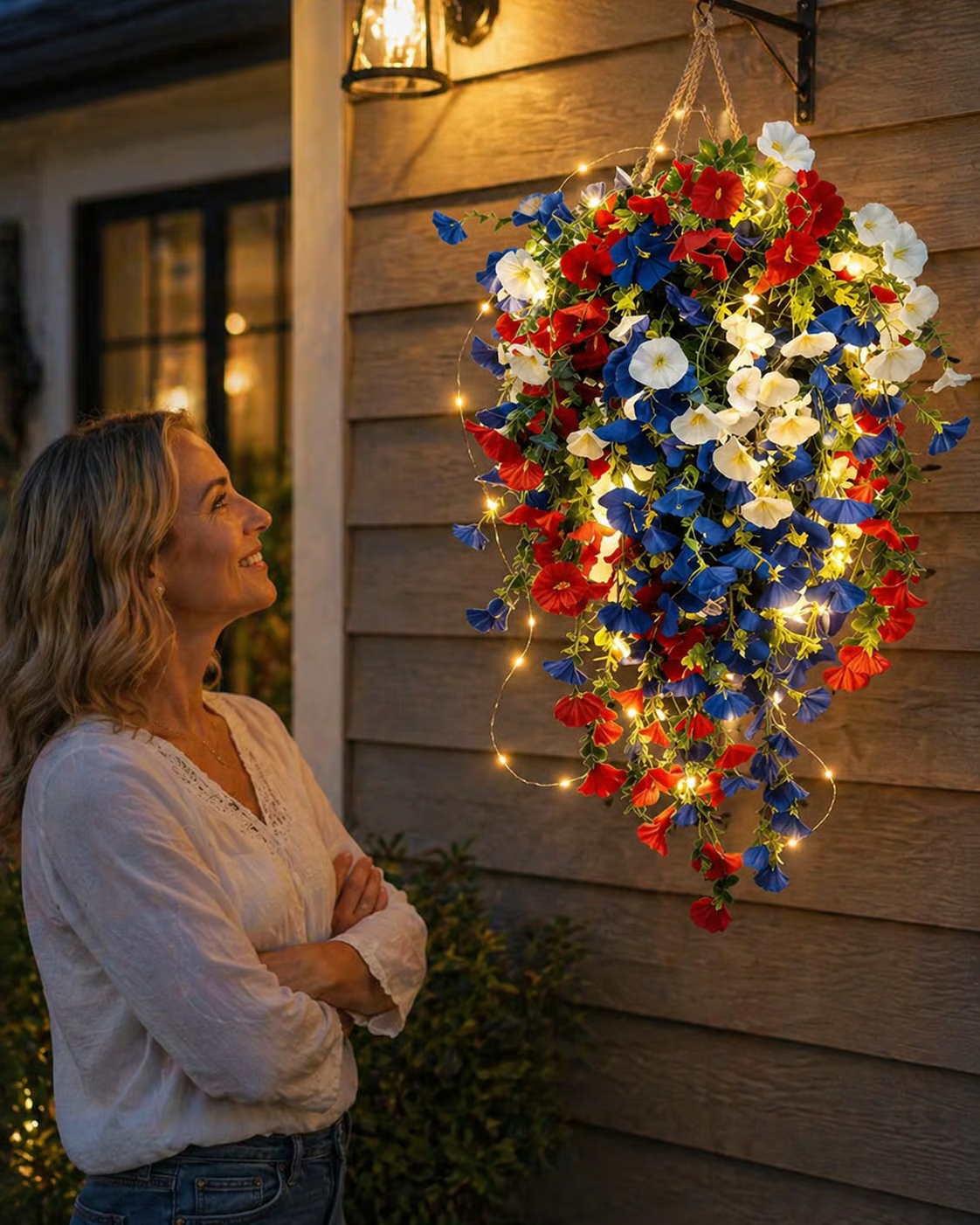 🇺🇸 Celebrate America’s 250th Anniversary with Patriotic Hanging Flower Baskets