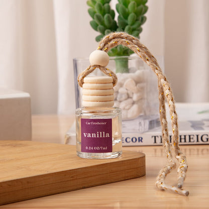Scented Car Air Freshener - Long Lasting Car Diffuser - Last 60+ Days Teakwood