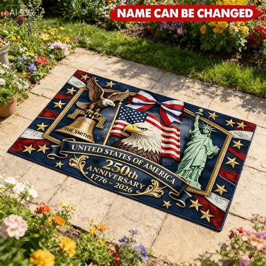 USA 250th Anniversary - Patriot Doormat