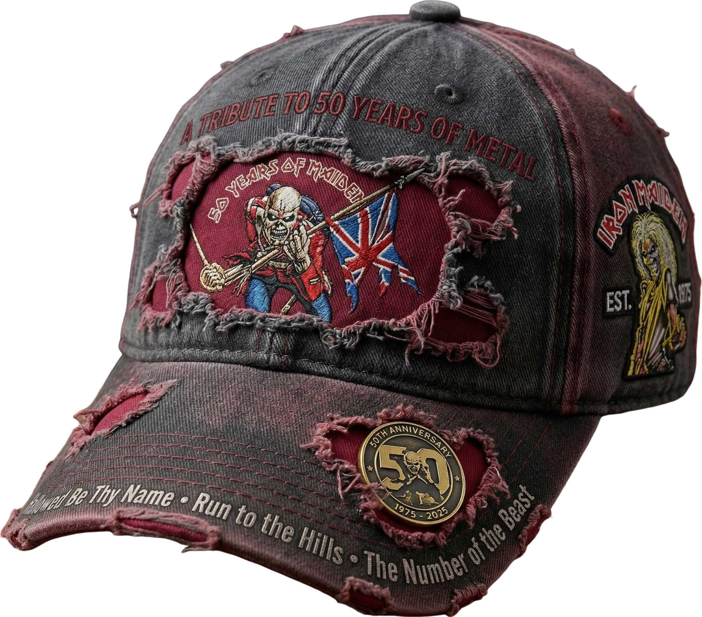 Iron Maiden 50th Anniversary Tribute Cap