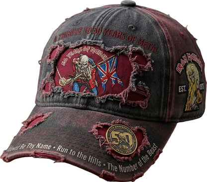 Iron Maiden 50th Anniversary Tribute Cap
