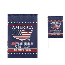 America 250th Anniversary Garden Flag
