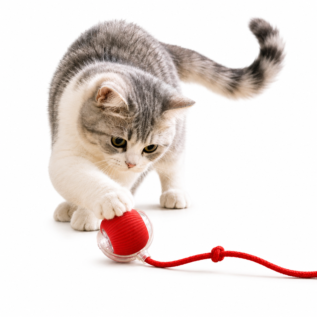 Smart Interactive Pet Ball - Motion-Activated Self-Moving Toy for Cats & Dogs, Quiet & Automatic Boredom Buster