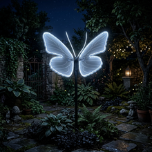 LED Glowing Butterfly Garden Stake – Dynamic Light Outdoor Waterproof Decor