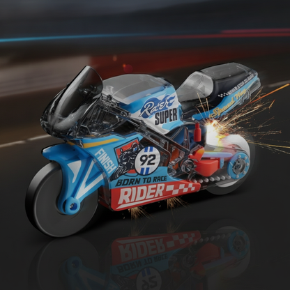 Firestone Inertia Motorcycle Keychain – Real Spark Effect