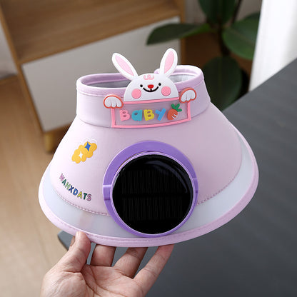Kids Sun Hat with Built-In Cooling Fan – Buy 2 Get 20% Off