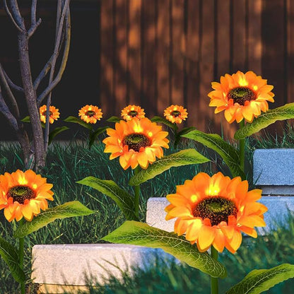 🔥 SolarBloom · Intelligent Sunflower Garden Light