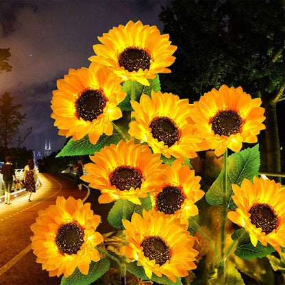 🔥 SolarBloom · Intelligent Sunflower Garden Light