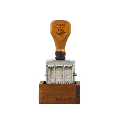 Vintage Date Roller Stamp for Journaling