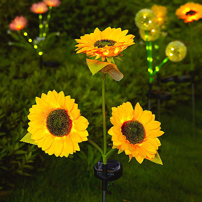 🔥 SolarBloom · Intelligent Sunflower Garden Light