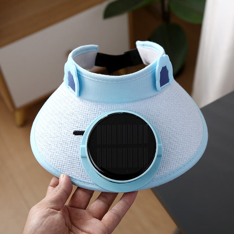 Kids Sun Hat with Built-In Cooling Fan – Buy 2 Get 20% Off
