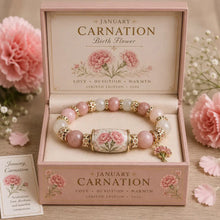 Birth Flower Blessing Bracelet