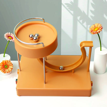Perpetual Motion Desk Toy with Steel Balls