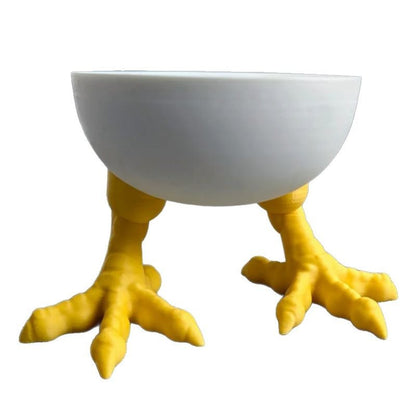 Chicken Claw Porcelain Holder Decor