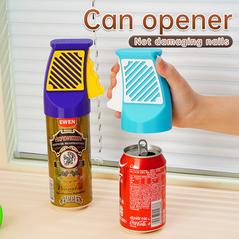 3D Printed Nail-Safe Bottle Opener – Portable Soda & Beer Can Tab Lifter & Drink Opener Tool