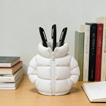 Puffy Jacket Pen Holder