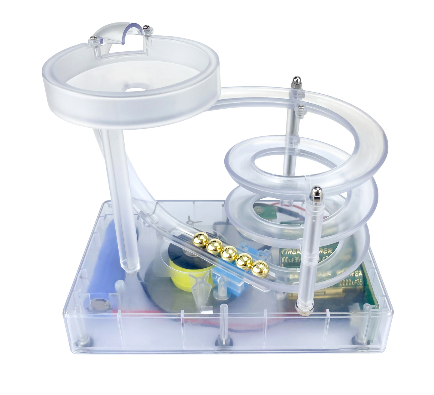 Perpetual Motion Wooden Marble Run
